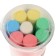 Locks for asphalt Gamma "Cartoons" color, 8 pieces, round, in a plastic bucket