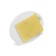 Holder self -adhesive tundra krep, 45x45 mm, white color, oval, 3 pcs.