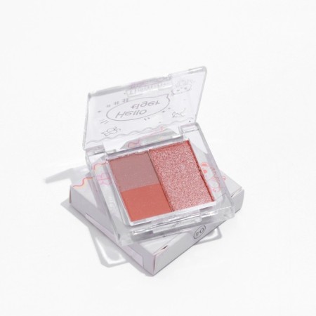 Palette of shadows for the eyelids, 3 colors-1