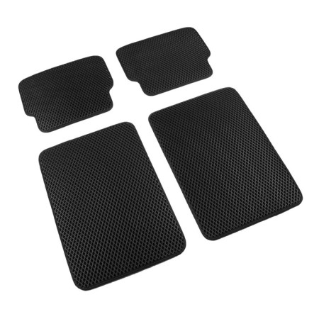 EVA carriers of car, universal, l (average size), edging, black, set-4