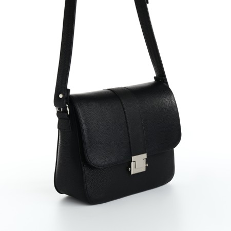 Vita bag bag on fasteners, black color-1