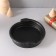Interior subject "snake" bowl 4*15*13 cm black