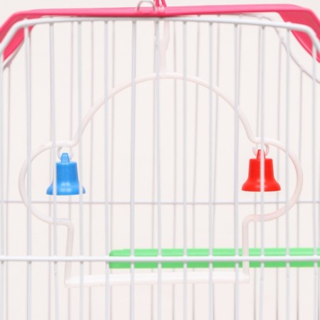 Poultry cell is equipped BD-1/4F, 30 x 23 x 39 cm, pink-4