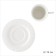 Coffee steam porcelain Magistro Crotone, 2 objects: a cup 100 ml, a saucer d = 15 cm, white color