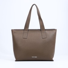 Female bag Textura, chover, large size, brown color