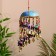 Interior suspension with bells "Lovely Elephants" 16x16x60 cm mix