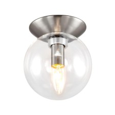 Светильник накладной Citilux «Томми» CL102511, 15х15 см, 1х40Вт, E14, цвет серый
