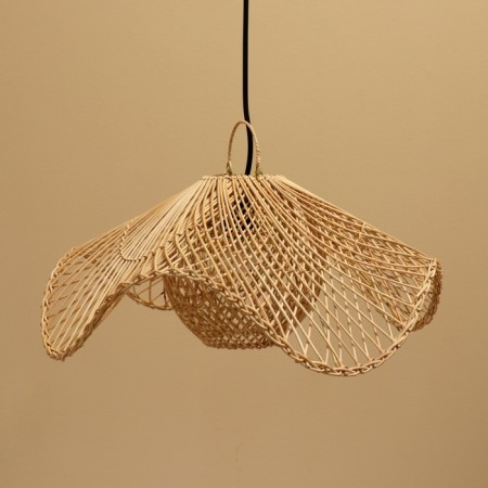 Ceiling lamp from the rattan "Chandra", 1 × 120 W, E27, 50 × 50 × 30 cm-2