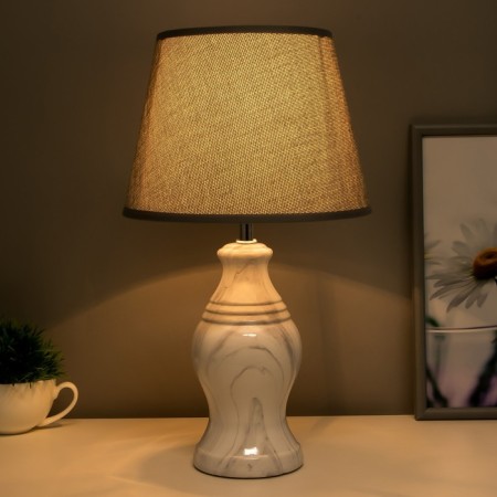 Table lamp 32153/1 E14 40W white 22x22x39 cm Risalux-2