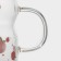 Glass mug with silicone lid and pipe "Frutis", 400 ml, color mix