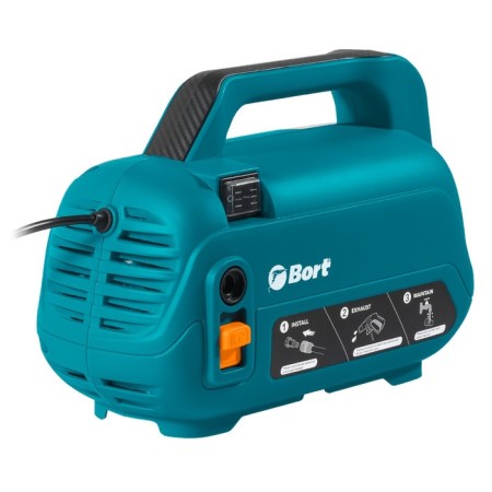 High pressure washing Bort BHR-1600-Compact, 1600 watts, 120 bar, 420 l/h-1