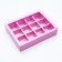 Box for sweets, 12 pcs, pink, 19 x 15 x 3.5 cm
