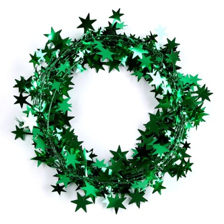 Wire for crafts and decor "Star" length - 5 meters, green color-1