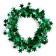 Wire for crafts and decor "Star" length - 5 meters, green color