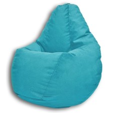 The pear-pear chair is positive Lovely, size xxl, diameter 105 cm, height 130 cm, velor, turquoise color
