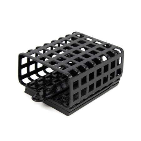 Feeding feeder Yaman rectangular 110 g, metal, removable plastic bottom, packaging 10 pcs. 10694-2