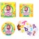 Card game to the speed and reaction "Dubbl. Alphabet", 55 cards, 5+, Masha and the bear