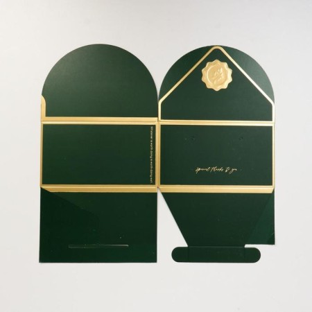 Gift box, packaging, "Present", 14.5 x 14.5 x 8 cm-3