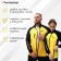 Vetrovka Onlytop Unisex Black/Yellow, p. 54