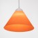 Plaphon "cone" E27 orange 25x25x15cm