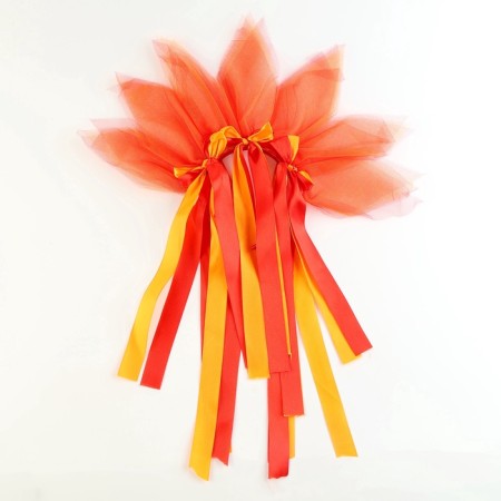 Carnival rim "Radiant Sun", color red-orange-7
