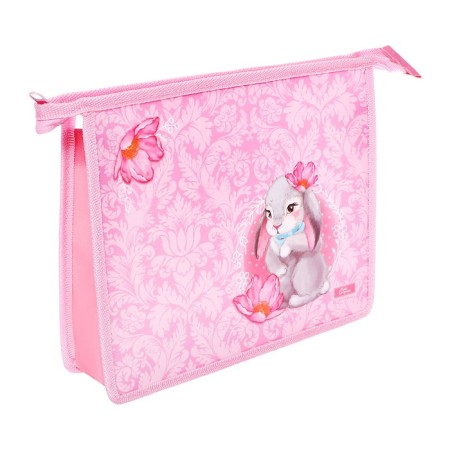 Folder for notebooks A5, 230 x 190 x 50 mm, lightning from above, plastic, calligrata "Bunny"-7