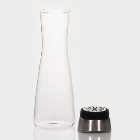 Glass Capherician with Magistro metal cover "Grace", 1 liter-1