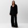 Women's costume (sweatshirt and trousers) KAFTAN PLUSHY p. 48-50, black