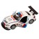 Metal machine BMW Z4 GT3 1:38, inertia, doors open, white color