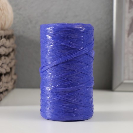Yarn "for knitting washcloths" 100% polypropylene 300m/75 ± 10 g in the shape of a cylinder (ink)