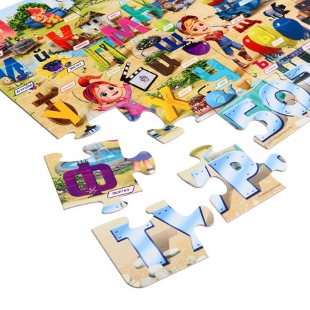 Puzzle "ABC", 35 elements-3