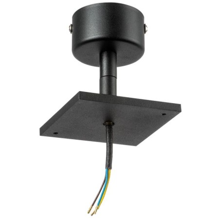 Ceiling rullo fastening, black color