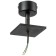 Ceiling rullo fastening, black color