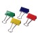 Paper clamps 32 mm, 12 pieces, Devente, metal, mix x 4 colors, cardboard box