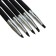 Set of brushes latex 5 pieces, small