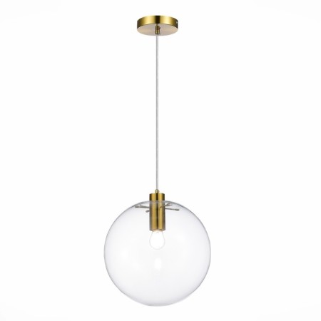 STL LUCE Sus. SL1056.223.01. Noor. 1x60 W, E27, 30x30x160 cm, gold color