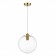 STL LUCE Sus. SL1056.223.01. Noor. 1x60 W, E27, 30x30x160 cm, gold color