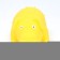 Brying toy "Funny Pig" for dogs, grunting, 19 cm, yellow