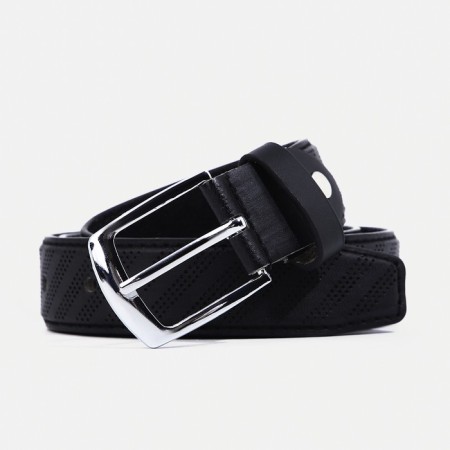Building belt, width 2.5 cm, screw, buckle metal, black color