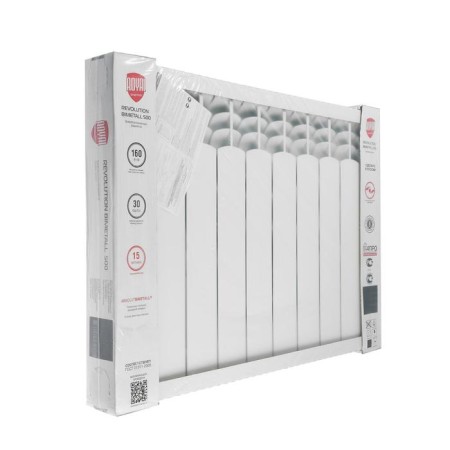 Bimetallic radiator Royal Thermo Revolution Bimetall, 500 x 80 mm, 10 sections, 1600 watts-1