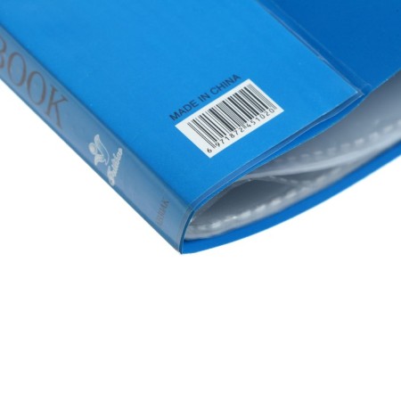 A4 folder, 30 transparent files, 400 μm, mix-6