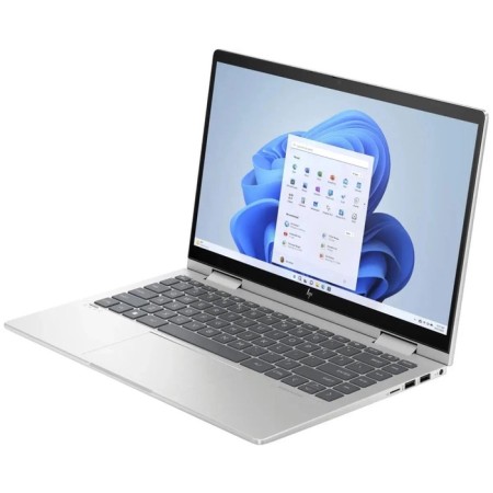 HP Envy X360 14 "(9R8R3UA) silver laptop-2