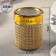 Glass Bank for bulk products "Gold", 300 ml, 8.5 × 10.5 cm, gold color