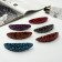Hair hairpin "Prism" 9 cm, mix
