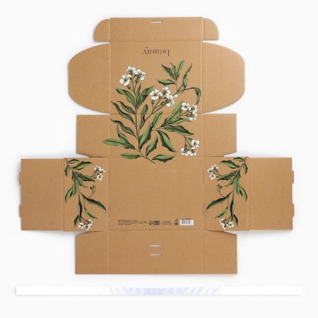 Gift folding box, packaging, "eco", 22 x 16.5 x 10 cm-6