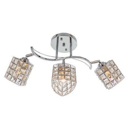Chandelier "Golento" 3 lamps 60w e27 foundation chrome-1