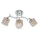 Chandelier "Golento" 3 lamps 60w e27 foundation chrome