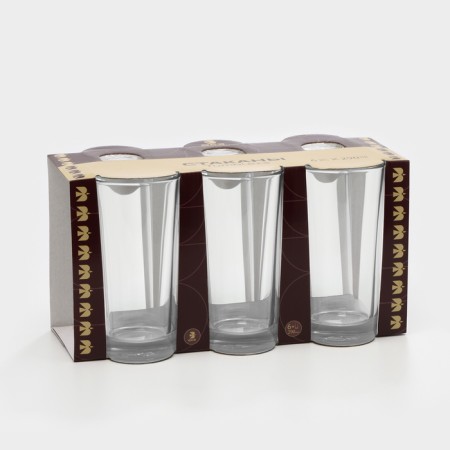 Set of glasses "smooth", 290 ml, 6 pcs-5