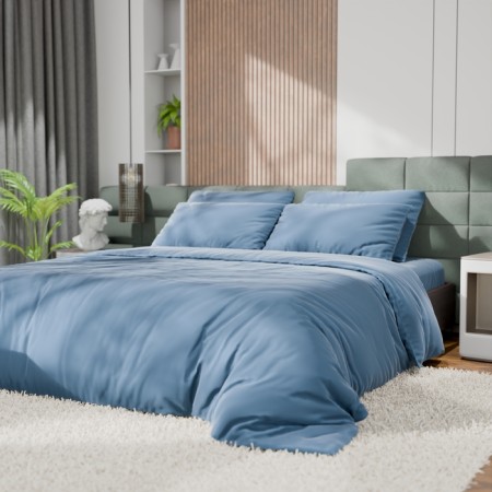 KPB Ethel 1.5P Tencel 155*210cm, 160*245cm, 50*70cm-2pcs, central blue-3