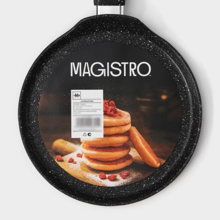 Pancake pan Magistro Dark, D = 22 cm, Soft-Touch pen, anti-stick coating, induction-8